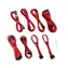 CableMod PRO ModMesh RT-Series Cable für Asus und Seasonic rot