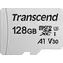 Transcend 300S microSDXC 128 GB / Klasse 10 / UHS-I / U3 / V30 / R: 95 MB / W: 45 MB