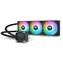 Thermaltake LA360-S ARGB 2,4" LCD schwarz / AIO-CPU-Wasserkühlung / 3x 120 mm / 2500 U/min bei 38,35 dB / 79,3 CFM