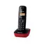 Panasonic KX-TG1611FXR / Mobiltelefon / CLIP / Speicher für 50 Namen / rot