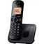 Panasonic KX-TGC210FXB / CLIP / Telefonbuch für 50 Namen / Wandmontage / Schwarz
