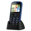 CPA Halo 21 Senior mit Ladestation blau / 2,4" / 220 x 176 / 0,3 Mpx / SOS / Taschenlampe / Radio / MicroSD / BT
