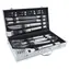 Cattara Grillbesteck-Set, 18-teilig, ALU-Koffer