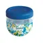Quokka Bubble Food Jar 770 ml Blaue Pfingstrosen / Lebensmittelbehälter / Kunststoff