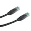 DATACOM Patchkabel UTP CAT5E 0,25m schwarz