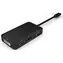 MicroConnect Video-Dock USB-C / DP / HDMI / DVI / VGA / 1 Display / schwarz