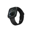 UNIQ Lino-Gehäuse für Apple Watch (44 mm) - Ascheschwarz