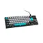 Ducky MIYA Pro Moonlight TKL MX-Blau Grau / Gaming-Tastatur / Hintergrundbeleuchtet / Mechanisch / Kabelgebunden (USB) / DE