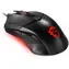 MSI Clutch GM 08 Schwarz / Optische Gaming-Maus / 4200 DPI / 6 Tasten / USB / Kabelgebunden / Hintergrundbeleuchtung