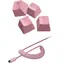 Razer PBT-Tastenkappe + Spiralkabel rosa / Satz Ersatztasten + USB-C-USB-A-Spiralkabel / High Profile / 120 Stk