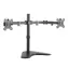 LogiLink BP0045 schwarz / Arm für 2 Monitore / VESA / 17" bis 32" / bis 8 kg