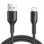 Joyroom SA26-AL3 Ladekabel USB-A (Stecker) - Lightning (Stecker) 3A 1,0 m schwarz