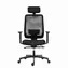 Powerton Lucie schwarz / Ergonomischer Bürostuhl / Belastbarkeit 130 kg