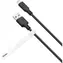 YENKEE YCU 615 BK SILIC Kabel USB-A (M) - Lightning (M) 1,5 m schwarz / 12 W