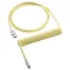CableMod Classic Spiral- Cable USB-C - USB-A 1,5 m Lemon Ice/Tastaturkabel