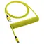 CableMod Classic Spiral- Cable USB-C - USB-A 1,5 m Dominator Gelb / Tastaturkabel