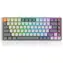 Redragon K652 Azure-Grau / Kabellose Gaming-Tastatur / mechanisch / Schalter rot / USB / RF 2,4 GHz / Bluetooth / US