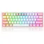 Redragon K617 Fizz Red Pink / Gaming-Tastatur / mechanisch / Schalter rot / USB / US