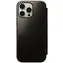 Nomad Modern Leather Folio Hülle für Apple iPhone 16 Pro Max grün chrom