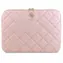 Guess PU Quilted 4G Metal Logo Notebook Cover 13/14" rosa