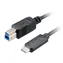 Akasa USB-C 3.1 (M) - USB-B 3.1 (M) 1 m schwarz