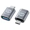Graugear Adapter USB-C (M) - USB-A (F) Aluminium