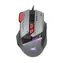 Baracuda Manta Gaming-Maus / Gaming Maus / Optisch / 8D / 12800 dpi / 1,5m / USB / 81g / grau