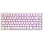 Dark Project ALU81A Terra Nostra weiß / Gaming-Tastatur / mechanisch / g3ms Moonstone-Schalter / RGB / USB / 1,8 m