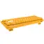 Ducky One 3 Yellow Cherry MX-Blue gelb / Gaming-Tastatur / hintergrundbeleuchtet / mechanisch / kabelgebunden USB-C / US