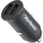 YENKEE YAC 2012 USB schwarz / Autoladegerät / 2x USB-A / max. 20 W / 4 A