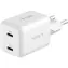 YENKEE YAC G35D VOLT weiß / Ladegerät / 2x USB-C / 2x 18W / QC 4.0+