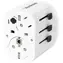 YENKEE YAT UN1 VIGO weiß / Universal Reiseadapter / 3x USB-A / max 15W