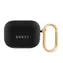 Guess PU Grained Classic Logo Case für AirPods Pro Schwarz