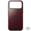Nomad Modern Leather Case für Apple iPhone 17 Pro Max burgund (Horween)