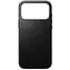 Nomad Traditional Ledertasche für Apple iPhone 17 Pro Max schwarz
