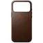 Nomad Traditional Ledertasche für Apple iPhone 17 Pro Max braun