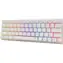 White Shark GK-002211V2 WAKIZASHI 2 weiß / mechanische Gaming-Tastatur / US-Layout / USB / LED