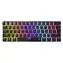 White Shark ASHIKO 2 Black schwarz / mechanische Gaming-Tastatur / US-Layout / blaue Schalter / USB / LED