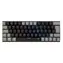 White Shark GK-002121V2 WAKIZASHI 2 schwarz-grau / mechanische Gaming-Tastatur / US-Layout / blaue Schalter / USB / LED