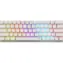 White Shark GK-002221V2 WAKIZASHI 2 weiß / mechanische Gaming-Tastatur / US-Layout / blaue Schalter / USB / LED