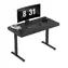 Mark Adler Leader 8.2 schwarzer elektrischer Schreibtisch / 120 x 60 x 72-118 cm / USB & USB-C