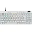 Logitech G Pro X TKL Rapid weiß / Gaming-Tastatur / US-Layout / USB / RGB-Lichtsynchronisation