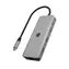 Icy Box IB-DK4012-CPD silber / Dockingstation / PD 100W / 2x HDMI / 1x RJ-45 / 1x USB-A 2.0 / 2x USB-A 3.2 Gen1