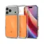 Spigen Ultra Hybrid T MagSafe Schutzhülle für Apple iPhone 17 Pro Max, glänzend orange