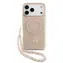 Guess IML Blumenmuster-MagSafe-Rückseite für iPhone 17 Pro Max Pink