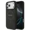 Guess PU-Leder 4G Farbring MagSafe Rückseite für iPhone 17 Pro Max Schwarz