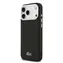 Lacoste Iconic Petit Pique Kameraständer MagSafe Rückseite für iPhone 17 Pro Max Schwarz