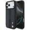BMW Perforierte Rückseite mit Streifen und MagSafe-Logo für iPhone 17 Pro Max Dunkelblau