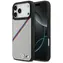 BMW Rückseite mit dreifarbigem Metalllogo und MagSafe für iPhone 17 Pro Max, Grau