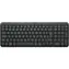 Ausgepackt - Logitech K250 CZ/SK schwarz / Tastatur / kabellos / BT / ausgepackt